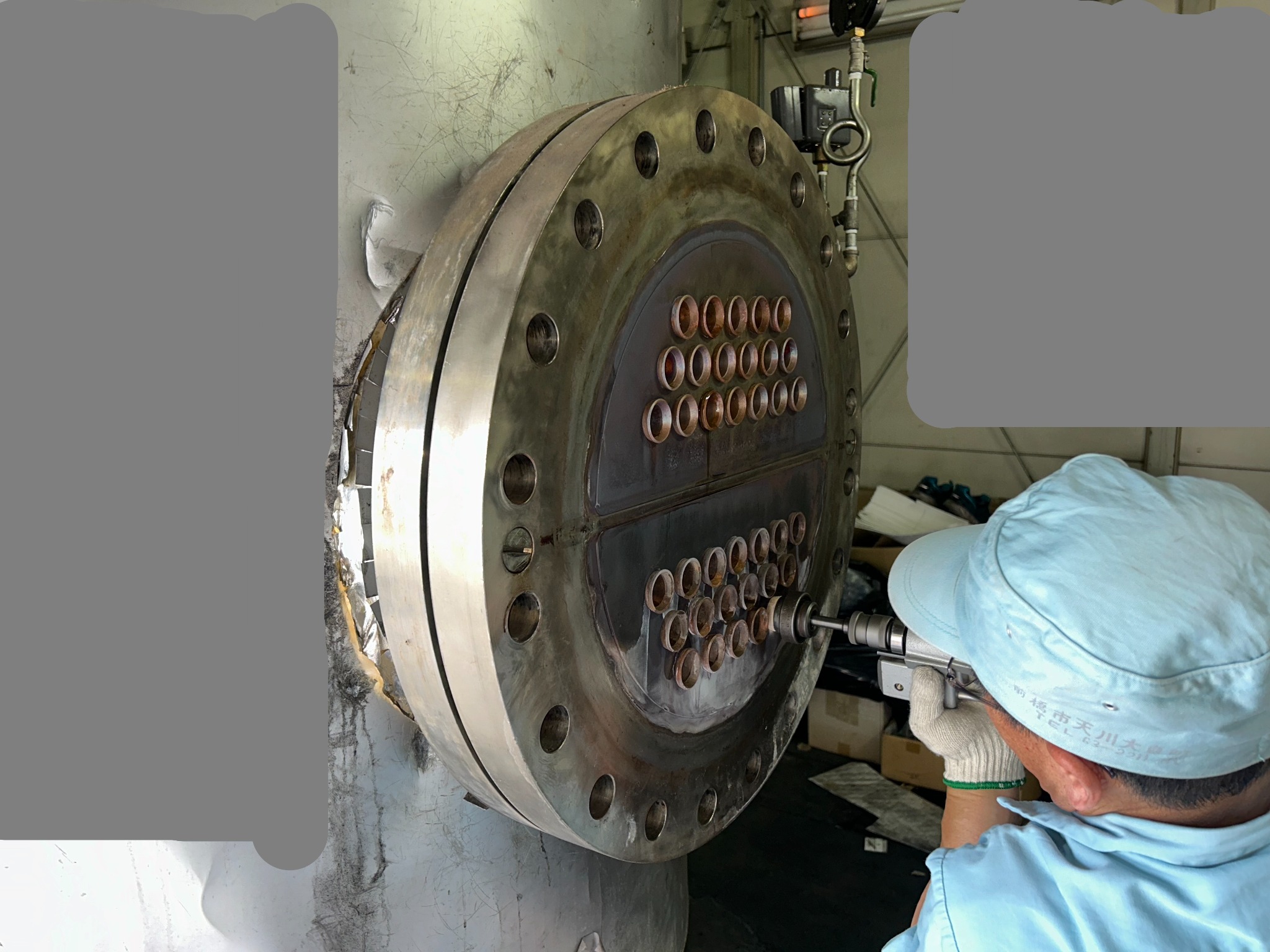 第一種圧力容器修理作業